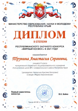 Трунина Анастасия