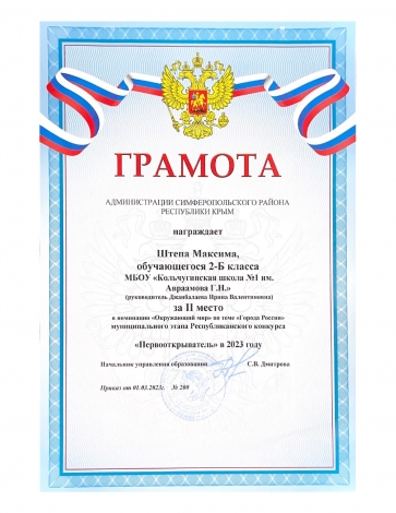Штепа Максим