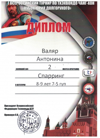 Валяр Антонина