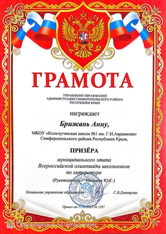 Брижань Анна