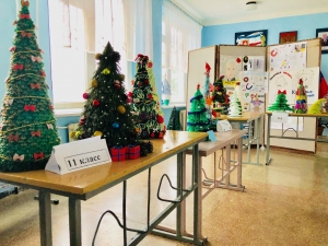 Дефиле новогодних ёлочек